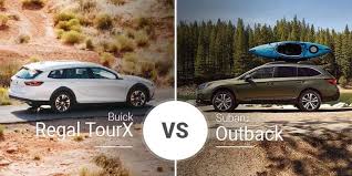 buick regal tourx vs subaru outback