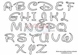 Descargar los moldes de letras. Letras Bonitas Moldes De Letras Cursivas Para Imprimir Y Recortar Individuales Novocom Top