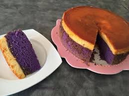 Ube Custard Cake Custard Cake Recipes Frosting Recipes Filipino Food Dessert