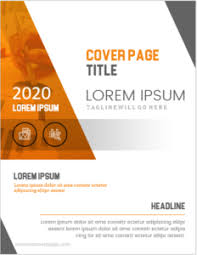A running head (professional papers only) and page number. Cover Page Templates
