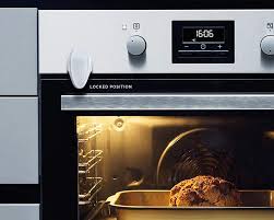 A safety feature of the system uses a mechanical interlock to keep the oven door closed and locked until the temperature inside reaches approximately 572 f° or 300° c. Oven Inexpensive Door Lock Child Safety Heat Resistant Easy Chi To Install