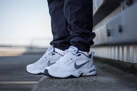 2018 dead stock original grab your pair today! Nike Air Monarch Iv Metallic Silver 415445 102 Afew Store