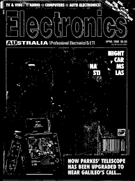 When computers were the sort of thing you ordered from a catalog and soldered together in your garage, swap meets were an invaluable way of exchanging not just hardware and software, but information. April 1996 5 50 Nz 7 20 Incl Gst Ectronics Eti Ro Essiona How Parkes Telescope Has Been Upgraded To Hear Galileo S Call Pdf Free Download