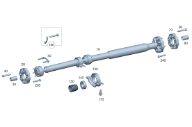 Propeller Shaft, Complete