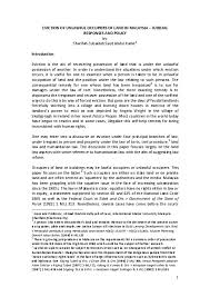 Lecture notes with cases on the civil procedure in malaysia. Pdf Eviction Of Unlawful Occupiers Of Land In Malaysia Judicial Responses And Policy By Sharifah Kader Academia Edu
