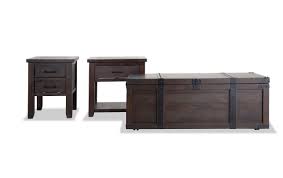 Showing results for wicker chest coffee table. Montana Brown Trunk Coffee Table Set Bob S Discount Furniture