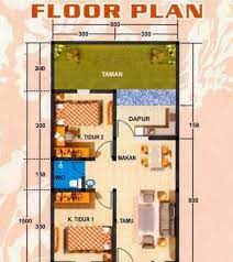 Rekomendasi Denah Rumah Minimalis 1 Lantai Ukuran 6x15 Oleh Ide Denah Rumah Minimalis Ukuran 6x15 3 Kamar Denah Rumah Rumah Minimalis Desain Rumah Minimalis