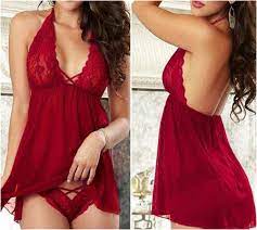 mdtep Plus Size Women Sexy Lingerie Lace Up Babydoll Chemise Porn Sex  Underwear Dress Transparent Hold Erotic Lingerie Sexy Costumes Women's  Petticoat (Colour: Red, Size: Small) : Amazon.de: Fashion