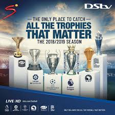 The south african premier division, officially referred to as the dstv premiership for sponsorship reasons, is a south african men's professional football league and the highest division of south african football league system. Dstv Uganda On Twitter If The Trophy Matters It S On Dstv This Is The Only Place To Catch Serie A La Liga Champions League Premier League And Afcon Renew Your Dstv Subscription