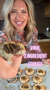 4 Ingredient Cookies Recipe Using Cashews, Coconut, and Dark Chocolate