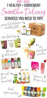 The Top 7 Healthy Smoothie Delivery Services Smoothie Delivery Healthy Smoothies Blending Smoothies