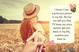It takes time and a leap of faith to trust and love someone that you can give your life for that person too without a second thought. 150 Best Getting Back Together Quotes And Sayings