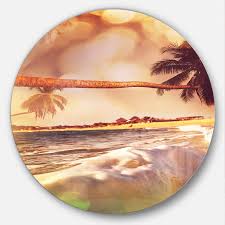 These four elements are believed to be essential to life. Amazon Com Designart Tropical Bent Coconut Palms Modern Beach Metal Wall Art Disc Of 23 Inch 23 H X 23 W X 1 D 1p Posters Prints