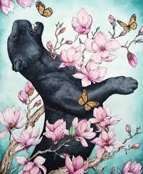 Swipe To See My Improvement Sometimes Even I Feel Like I M Stuck And Not Making Any Improvements And Not Good Enough But When Art Animal Art Illustration Art