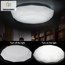 The basic recessed lights cost about $18 to $65 per light. Led Ceiling Lamp Fixture Diamond Shaped Light For Hallway Living Room Kitchen Be Shopee Malaysia