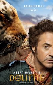Dolittle 2020 Poster Art Tiger Barry Editorial Stock Photo
