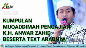 Check spelling or type a new query. Kh Anwar Zahid Kumpulan Muqaddimah Beserta Text Arab Youtube