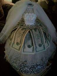 If you're attending multiple events that require a gift like the engagement party and the shower, budget accordingly and allot a certain amount of money to each gift so. Wedding Gifts Cash Dollar Bills Wedding Gift Money Wedding Shower Gift Creative Money Gifts