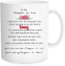 Inspirational quotes about life and family (youtu.be). Amazon Com Funny Coffee Mug Tea Cup Inspirational Quote For Women Bride To My Daughter In Law My Son S Honor Wedding Bridal Party From Mother In Law White Fine