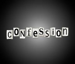 The act or process of confessing, as in telling one's life story. Morning Buzz Confession Elgl
