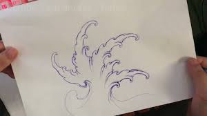 Maybe you would like to learn more about one of these? HÆ°á»›ng Dáº«n Váº½ Song NÆ°á»›c Tattoo Ä'Æ¡n Giáº£n Water Wave Tattoo Drawing Tutorial Tasu Studio Youtube