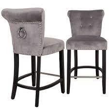 We did not find results for: Knocker Back Breakfast Bar Stool Silver Velvet Silver Velvet Bar Stool