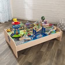 Paw Patrol Adventure Bay Wooden Play Table By Kidkraft With 73 Accessories Included Ad Bay Sponsored Wooden Adventure In 2020 Play Table Kidkraft Paw Patrol