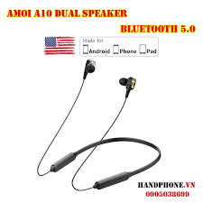 Tai nghe Bluetooth 5.0 Amoi A10 Dual ...
