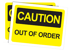 Caution Out Of Order Sometimes It S Just Necessary Download This Caution Out Of Order Sign Laminate And Hang Whenever Nec With Images Out Of Order Sign Words Laminate