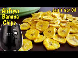 Let me show you how easy it is to transform your leftover bananas into delicious air fryer banana chips. Airfryer Banana Chips Kerala Banana Chips Recipe How To Make Banana Chips In Airfryer Youtube