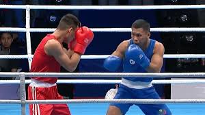 His cousin anthony marcial boxed representing the philippines at the 2006 asian games in doha, qatar, and has competed. Eumir Marcial Scored Gold Medal Via Ko In Men S Middleweight Division 2019 Sea Games Youtube