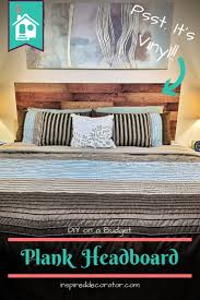 And if you are not an artist, you do not need to fret. Easy Diy Plank Headboard The Inspired Decorator