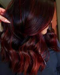 If you're out in the sun wear a hat for extra try coloring with a shade of brown in natural instincts that is one shade lighter than the color level as the red you used. Brown Hair With Red Highlights Hairstyles Inspiration Guide