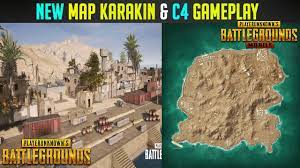 Pubg Mobile Pubg New Map Karakin C4 Official Gameplay Trailer Youtube