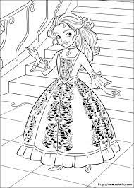 Since then elena has been on adventures with her best friends, especially with her sister princess isabel, and at the same time she has to learn to rule the kingdom. Princess Isabel New Dress Colouring Page Elena Of Avalor Princess Coloring Pages Elena Of Avalor Coloring Pages Cartoon Coloring Pages