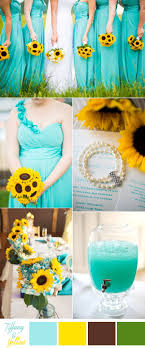 Awesome Ideas For Your Tiffany Blue Themed Wedding Elegantweddinginvites Com Blog Sunflower Themed Wedding Rustic Sunflower Wedding Blue Themed Wedding