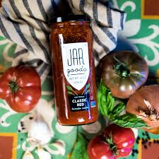Jar goods classic red premium tomato sauce tastes just like homemade. Fiorelli Products The Faretrade