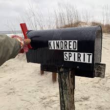 Write to your kindred spirit at this mailbox on bird island. Kindred Spirit Mailbox In Sunset Beach Nc