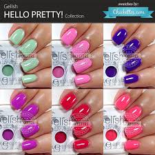 Second closest time was today, via chanel's $27 paparazzi plum nail polish concoction. Gelish Hello Pretty Summer 2015 Collection Swatches Chickettes Natural Nail Studio Boutique