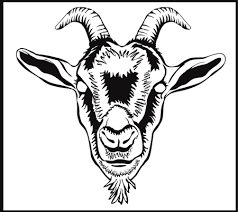 Dblade Goathead Png 450 402 Goat Art Tattoo Goat Animal Sketches