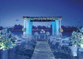 This Nighttime Beach Wedding Ceremony Is Everything Night Beach Weddings Wedding Beach Ceremony Beach Wedding Decorations