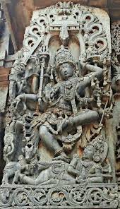 Lord Shiva As Dancer Dancing On The Demon Of Ignorance Halebidu Temple Karnataka India Hoysala Ancient Indian Architecture Temple Art Historical Statues