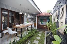 20 Stunning Minimalist Outdoor Kitchen Designs For Your Small Home Arsitektur Desain Eksterior Denah Desain Rumah