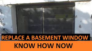 Almost all new windows are double pane although triple pane is an option in some cases. Replace A Steel Frame Basement Hopper Window Youtube