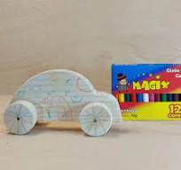 CRAFT.MIMO | Carrinho em madeira pinus para personalizar ...