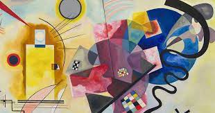 Pintura Amarillo Rojo Y Azul Kandinsky Wassily Kandinsky Abstract Kandinsky