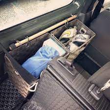 収納 いかがでしょう 車内に木を使う 色はワトコオイルの ダークウォルナットを アイボルトに木を通して 小さめのカ disk y suzuki jimny suzuki coach swagger bag