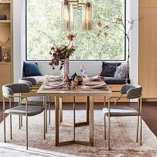 Lenox Dining Chair 6 Seater Dining Table Modern Dining Table Concrete Dining Table