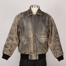 Men S Distressed Leather Jacket L Large Flight Bomber Black Colebrook Colebrook Basicjacket Leather Jacket Men Leather Jacket Distressed Leather Jacket
