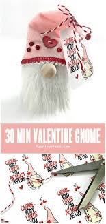 30 Minute Diy Valentine S Day Gnome Valentine S Day Diy Valentines Pillows Gnomes Crafts Here at ruffles and rain boots, we are all about valentines this year.